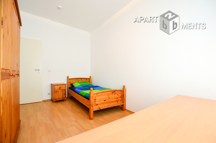 Modern furnished 3 room apartment with balcony in Cologne-Nippes