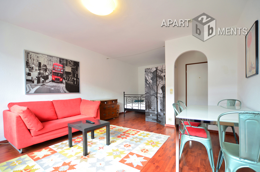 Furnished and very bright apartment in Cologne-Neustadt-Nord