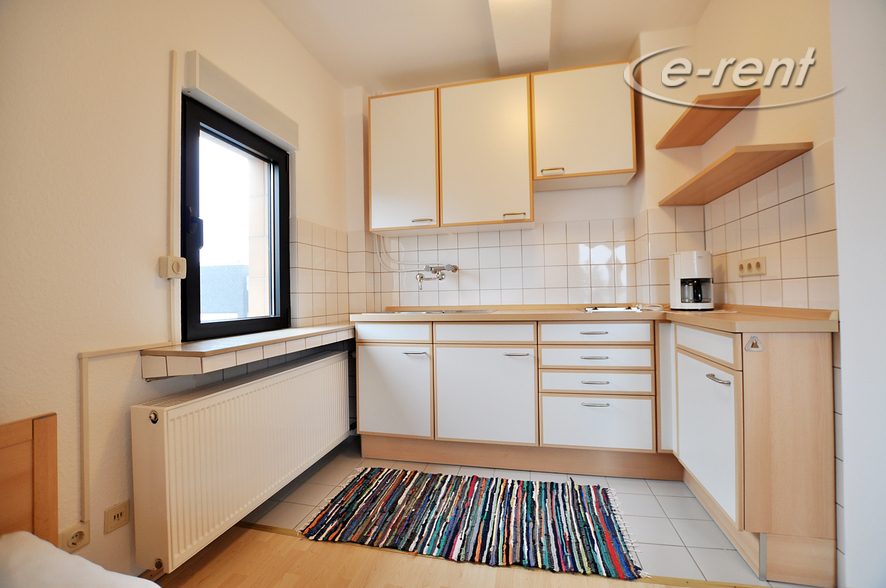 Modern furnished roof studio with big terrace in Cologne-Junkersdorf