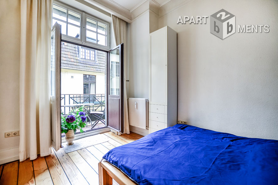 Spacious  furnished apartment in Cologne-Altstadt-Nord