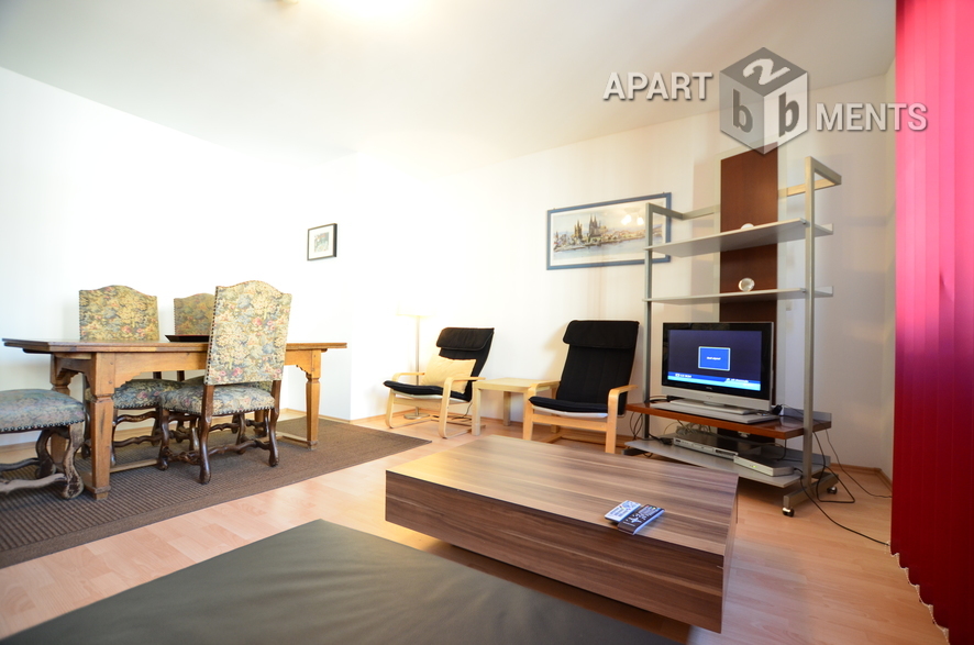 Furnished apartment of the top category in 1a old town location in Cologne-Altstadt-Nord