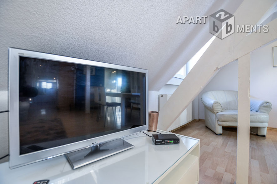 Beautiful furnished maisonette apartment in Cologne-Nippes