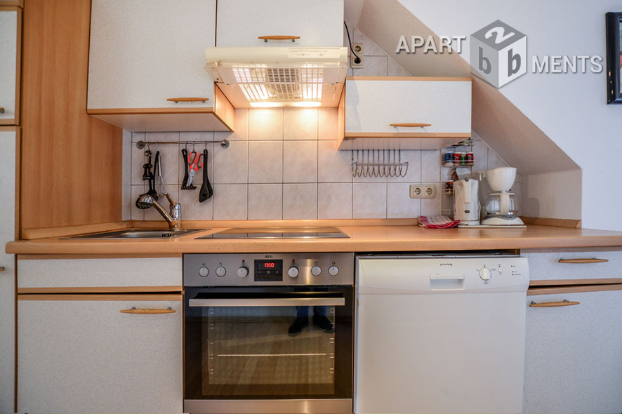 Beautiful furnished maisonette apartment in Cologne-Nippes
