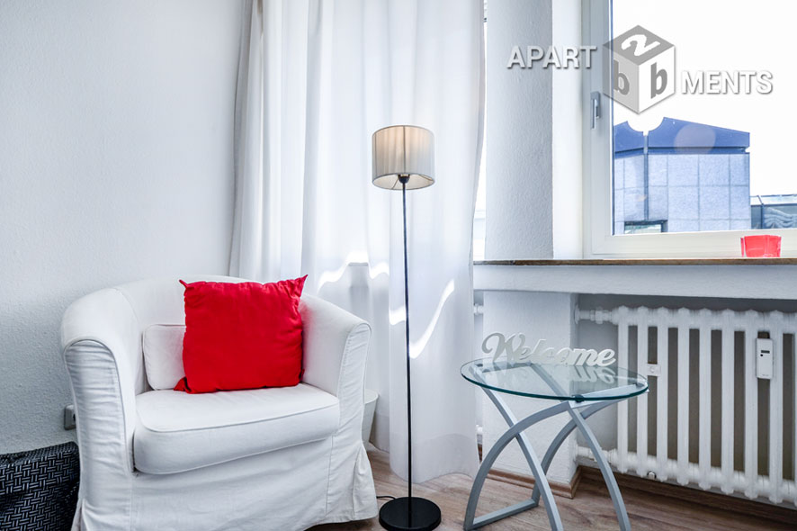 Möbliertes 1,5-Zimmer-Apartment in der 4. Etage in Köln-Altstadt-Nord