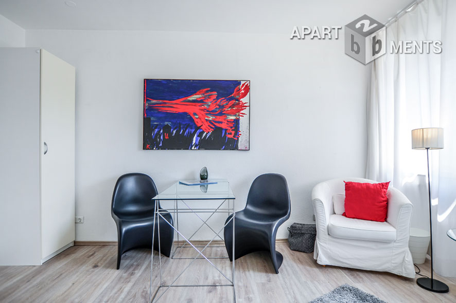 Möbliertes 1,5-Zimmer-Apartment in der 4. Etage in Köln-Altstadt-Nord