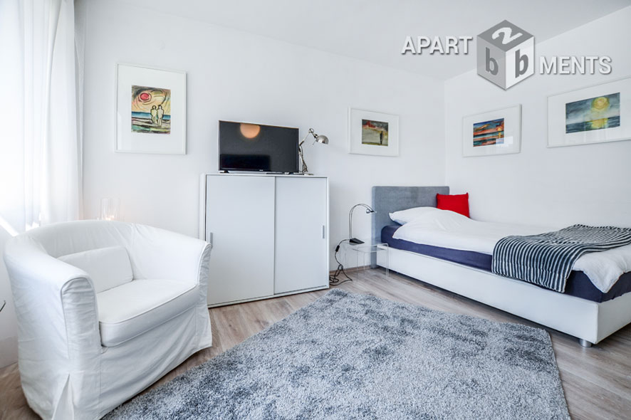 Möbliertes 1,5-Zimmer-Apartment in der 4. Etage in Köln-Altstadt-Nord