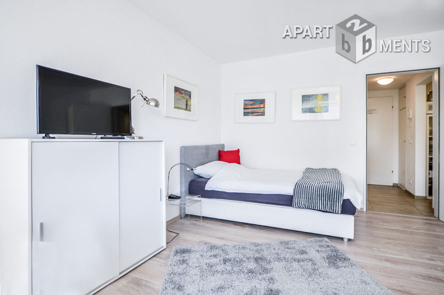 Möbliertes 1,5-Zimmer-Apartment in der 4. Etage in Köln-Altstadt-Nord