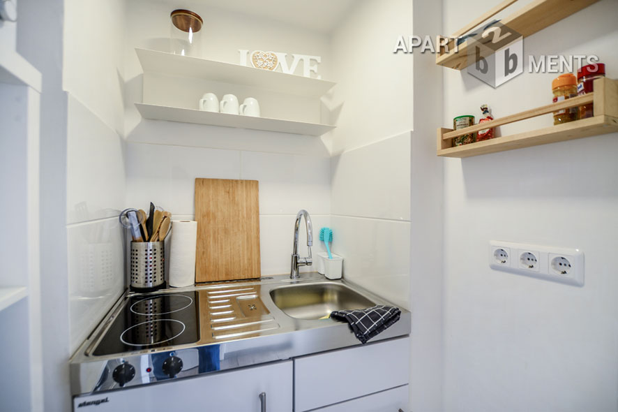 Möbliertes 1,5-Zimmer-Apartment in der 4. Etage in Köln-Altstadt-Nord