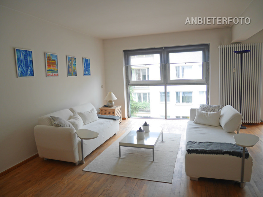 Möblierte und zentral gelegene Wohnung im Belgischen Viertel