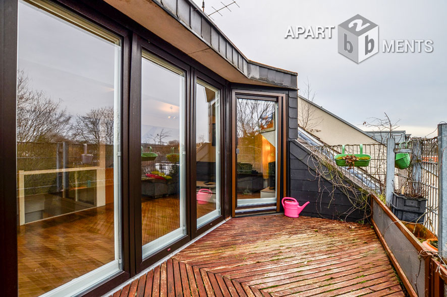 Moderne 4-Zimmer-Maisonette mit guter Ausstattung zentral in Rodenkirchen