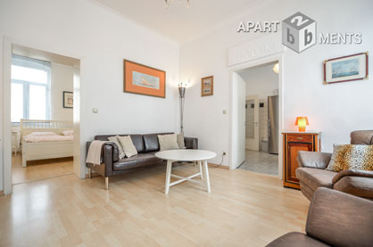 Modern möblierte und helle Wohnung in Köln-Neustadt-Süd
