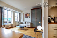 Modern furnished apartment with balcony centrally located in Cologne-Altstadt-Süd