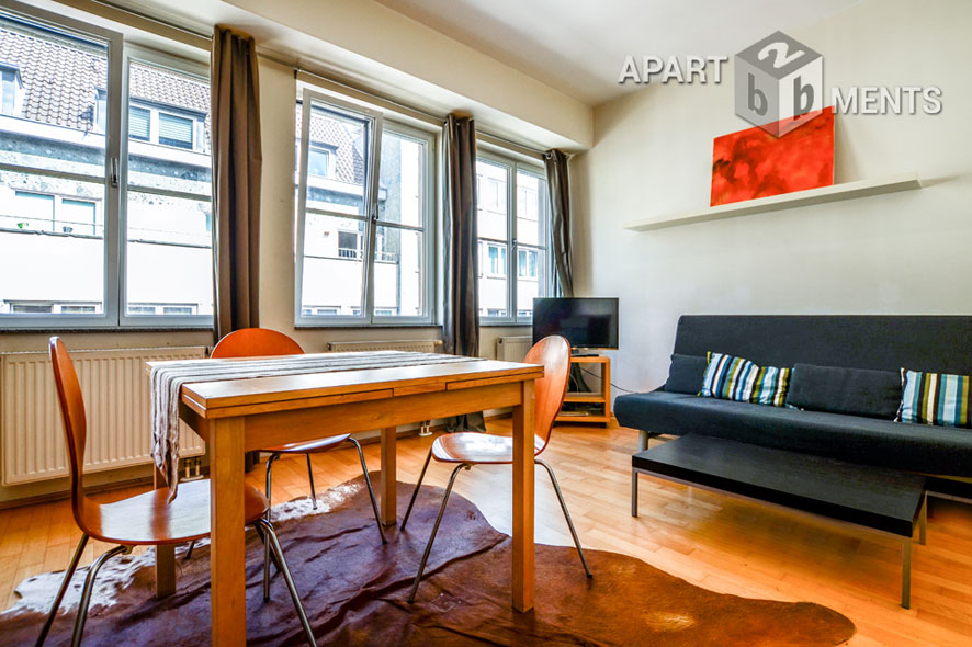 Modern möbliertes und zentral gelegenes Apartment in Köln-Altstadt-Süd