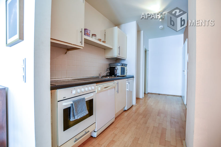 Modern möbliertes und zentral gelegenes Apartment in Köln-Altstadt-Süd