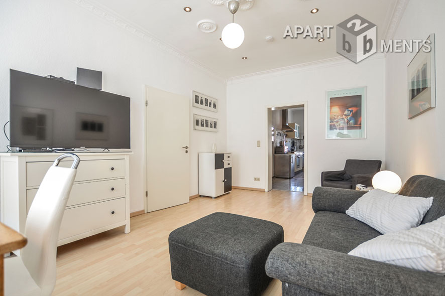 Modernly furnished and centrally located apartment in Cologne-Altstadt-Nord
