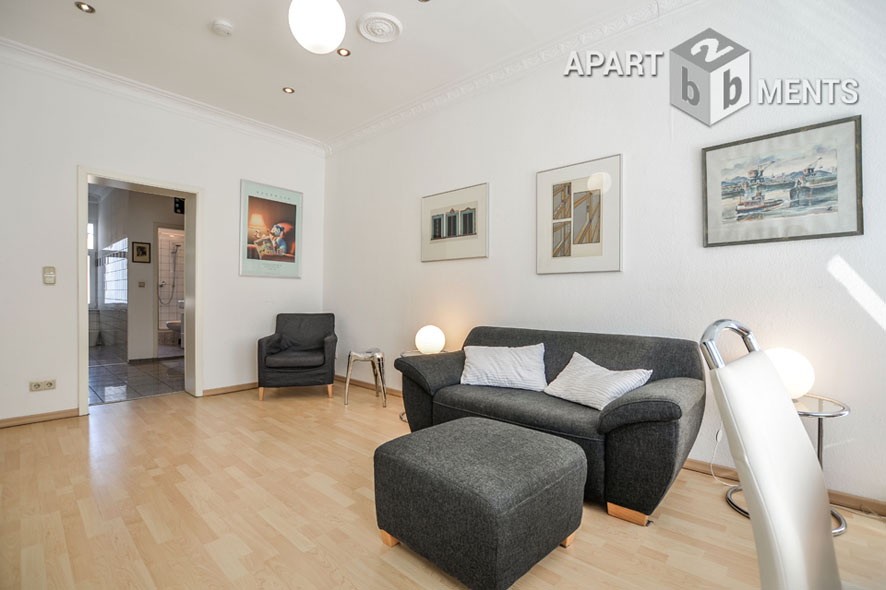 Modernly furnished and centrally located apartment in Cologne-Altstadt-Nord