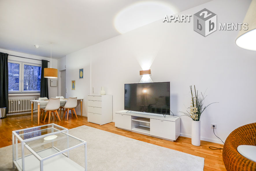 Modern möblierte und rheinnahe Wohnung in Köln-Altstadt-Nord