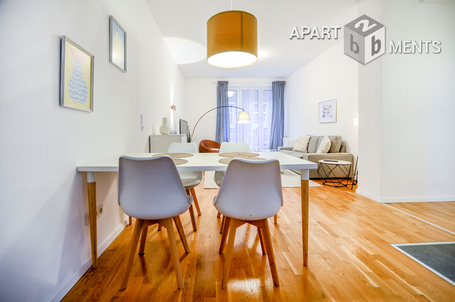 Modern möblierte und rheinnahe Wohnung in Köln-Altstadt-Nord