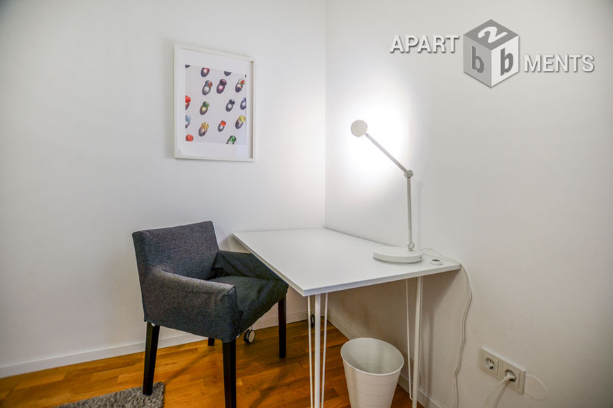 Modern möblierte und rheinnahe Wohnung in Köln-Altstadt-Nord