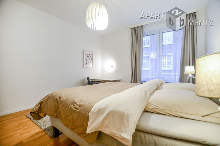 Modern möblierte und rheinnahe Wohnung in Köln-Altstadt-Nord