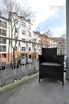Modern möbliertes und helles Apartment mit Balkon in Köln-Neustadt-Nord