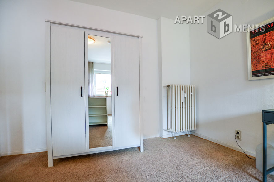 Modern möblierte Wohnung mit Südbalkon in Köln-Sülz