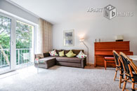 Modern möblierte Wohnung mit Südbalkon in Köln-Sülz