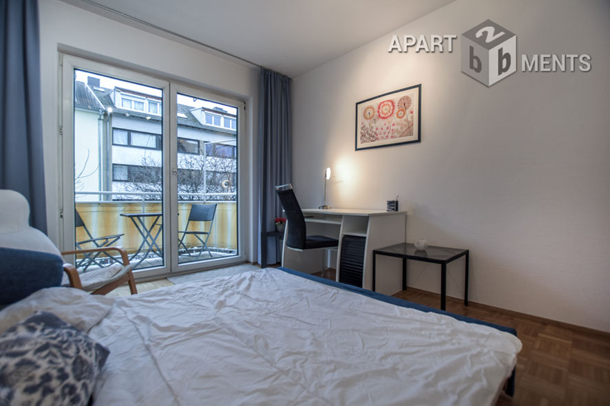 Modern möblierte und ruhige Wohnung in Köln-Altstadt-Süd