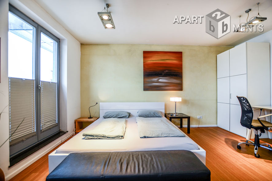 High-quality furnished spacious apartment in Cologne-Bickendorf