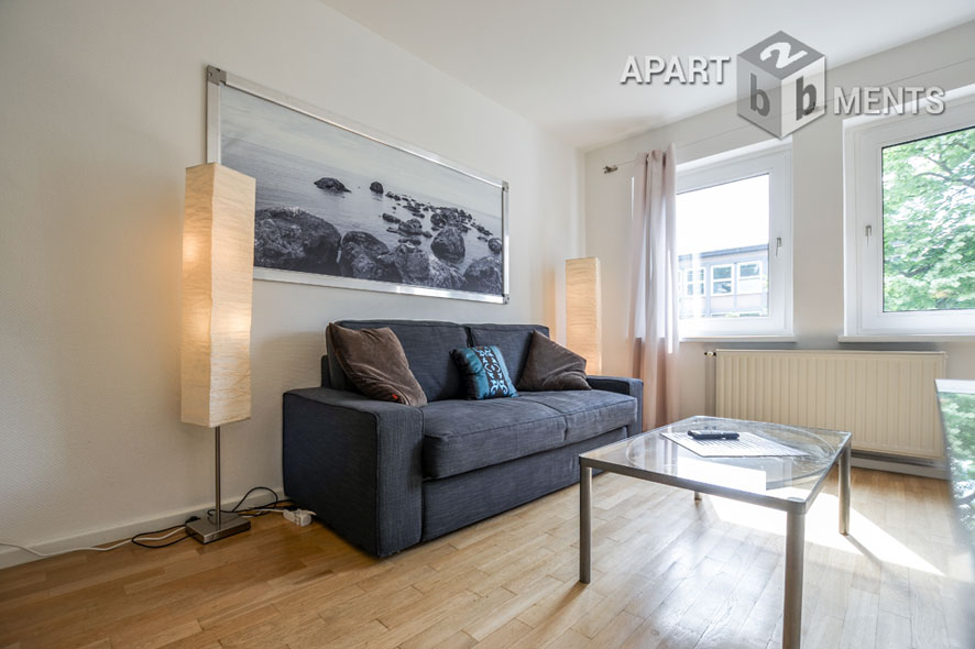 Modern möblierte und ruhige Wohnung in Köln-Neustadt-Nord
