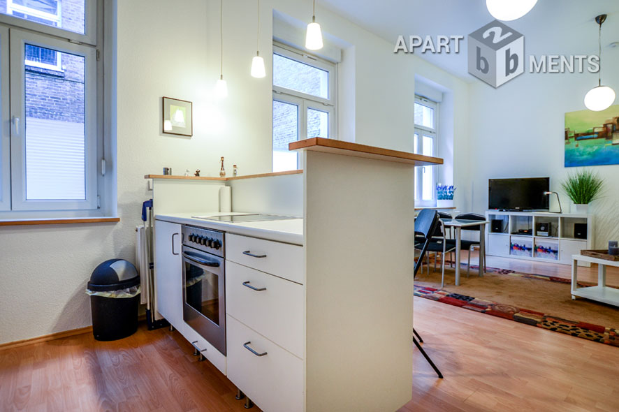 Modern möbliertes Apartment mit Empore in Köln-Neustadt-Nord