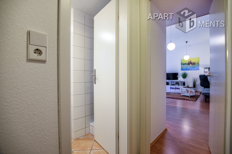 Modern möbliertes Apartment mit Empore in Köln-Neustadt-Nord