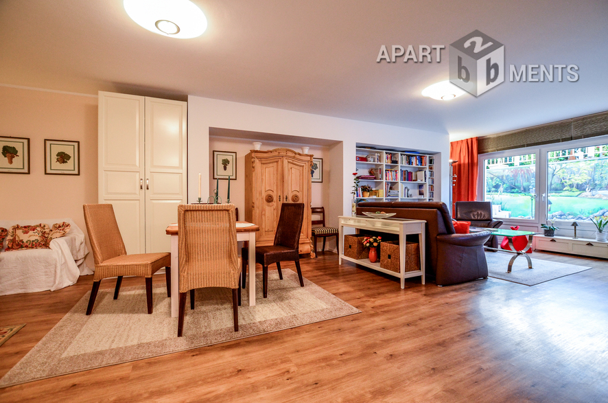 High-quality furnished and quiet apartment in Hürth-Efferen