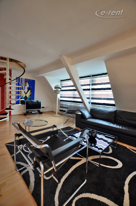 High-quality furnished maisonette apartment in Cologne-Altstadt-Süd