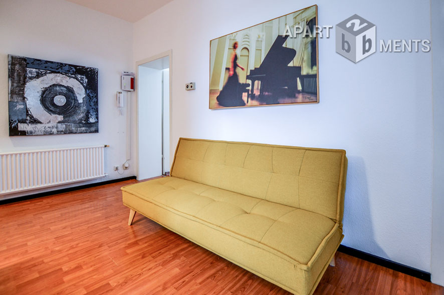 Modern möblierte Wohnung mit gehobener Ausstattung in Köln-Nippes