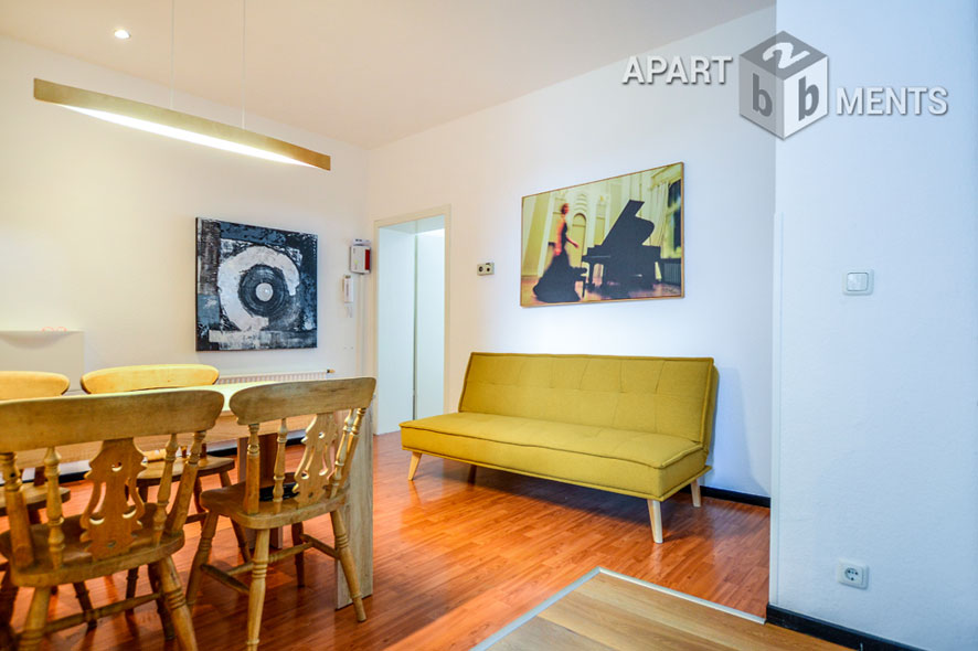 Modern möblierte Wohnung mit gehobener Ausstattung in Köln-Nippes