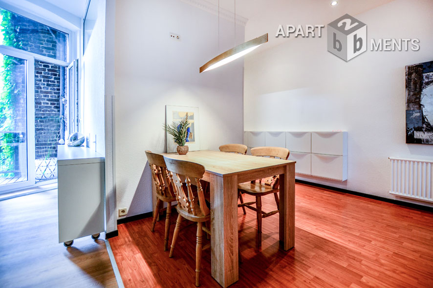 Modern möblierte Wohnung mit gehobener Ausstattung in Köln-Nippes