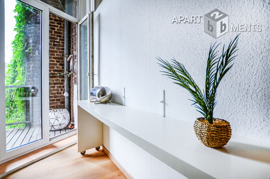 Modern möblierte Wohnung mit gehobener Ausstattung in Köln-Nippes