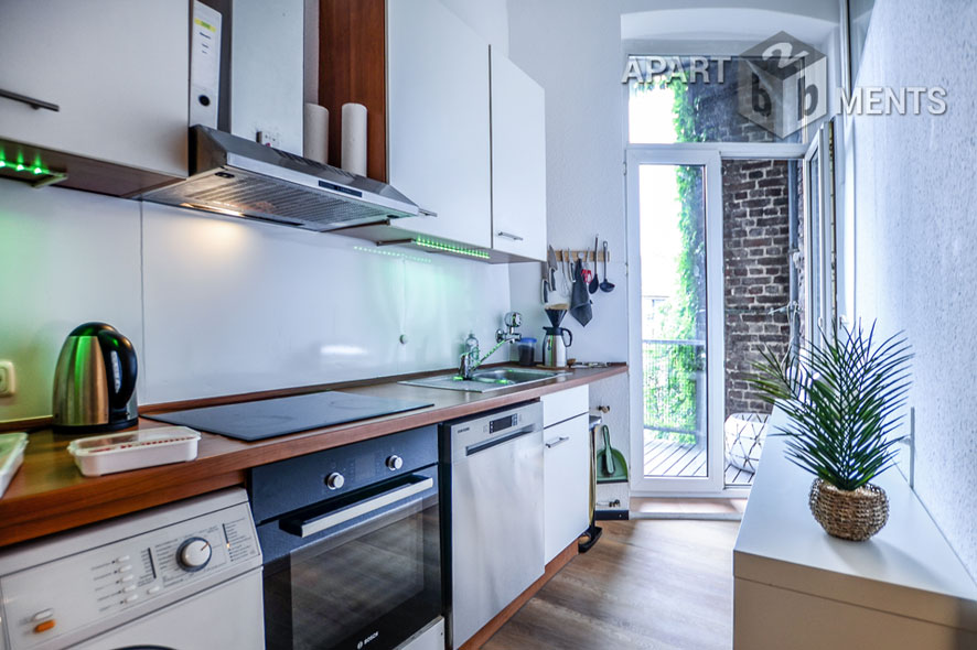 Modern möblierte Wohnung mit gehobener Ausstattung in Köln-Nippes