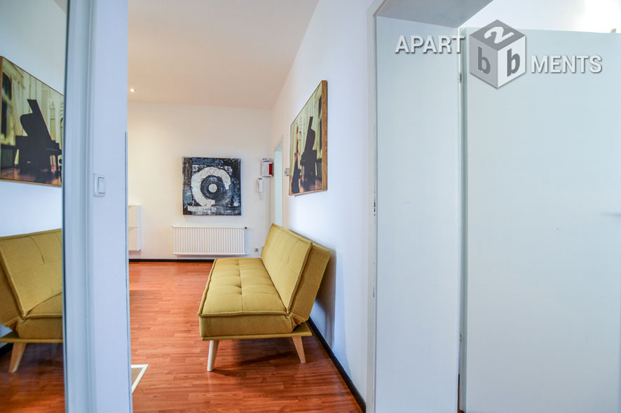 Modern möblierte Wohnung mit gehobener Ausstattung in Köln-Nippes