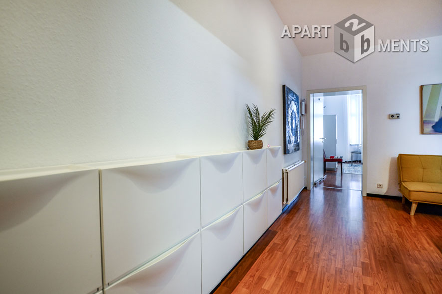 Modern möblierte Wohnung mit gehobener Ausstattung in Köln-Nippes