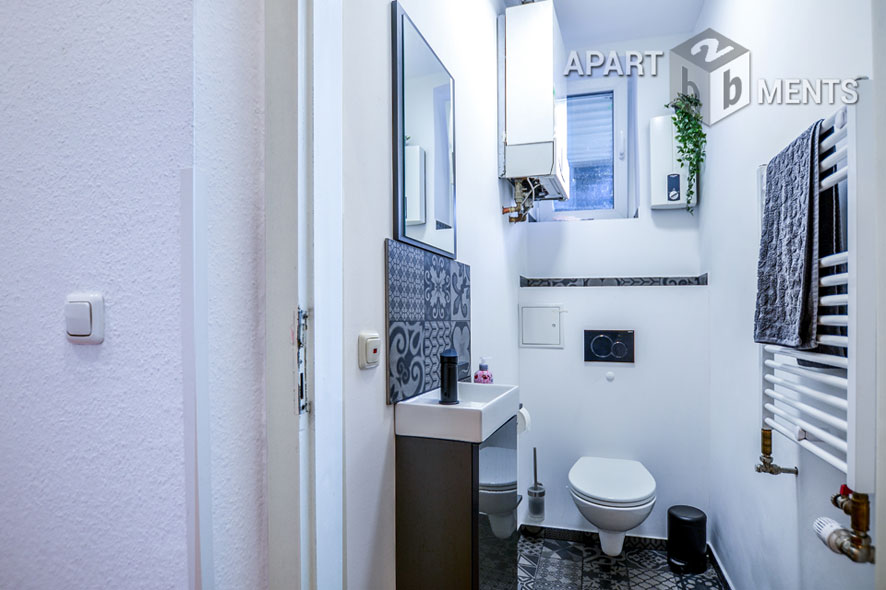 Modern möblierte Wohnung mit gehobener Ausstattung in Köln-Nippes