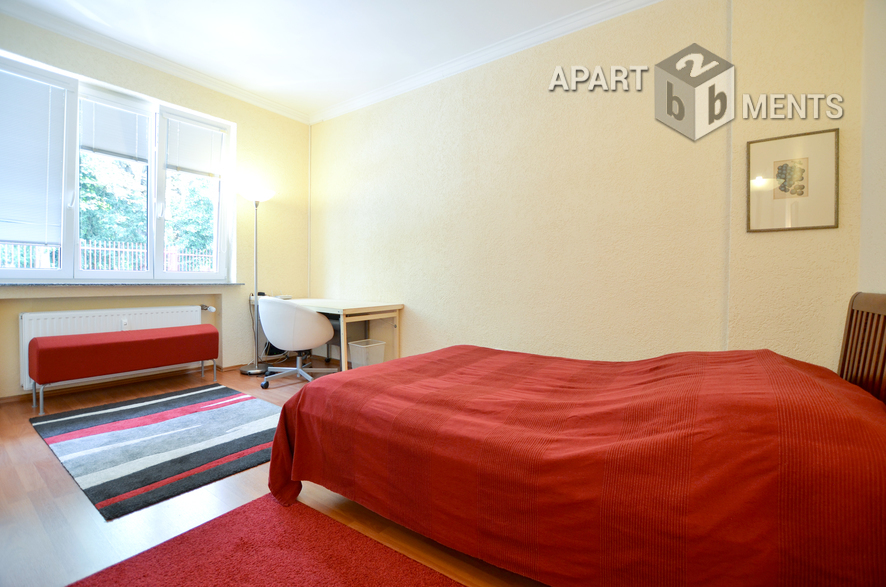 High-quality furnished and centrally located apartment in Cologne Neustadt-Süd