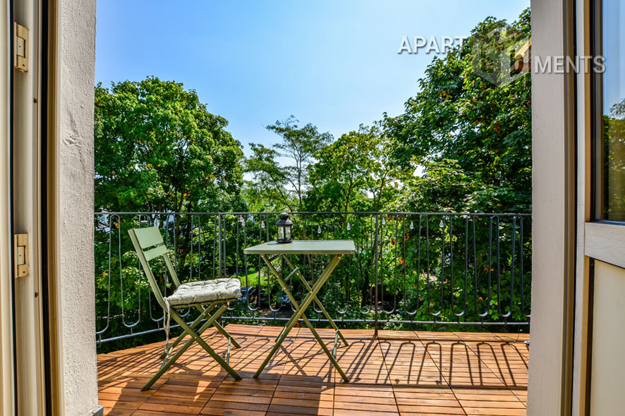 Modern möblierte Wohnung in verkehrsgünstiger Lage in Köln-Weidenpesch