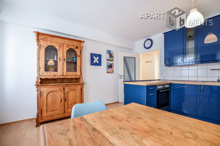 Modern möblierte Wohnung in verkehrsgünstiger Lage in Köln-Weidenpesch