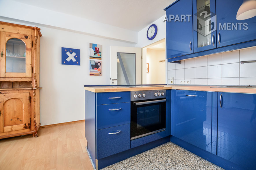 Modern möblierte Wohnung in verkehrsgünstiger Lage in Köln-Weidenpesch