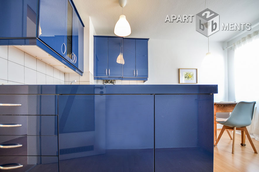 Modern möblierte Wohnung in verkehrsgünstiger Lage in Köln-Weidenpesch