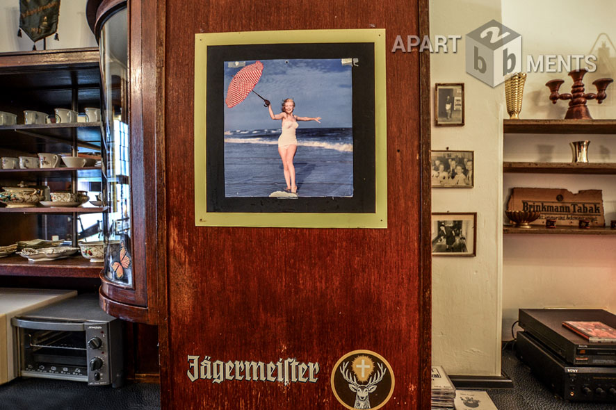 Functionally furnished apartment in a former pub in Cologne-Ehrenfeld