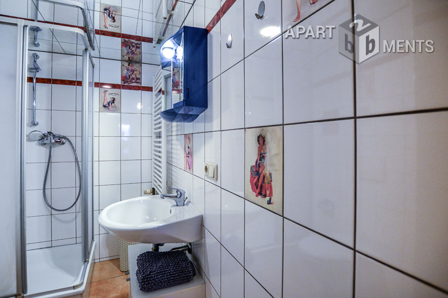 Functionally furnished apartment in a former pub in Cologne-Ehrenfeld