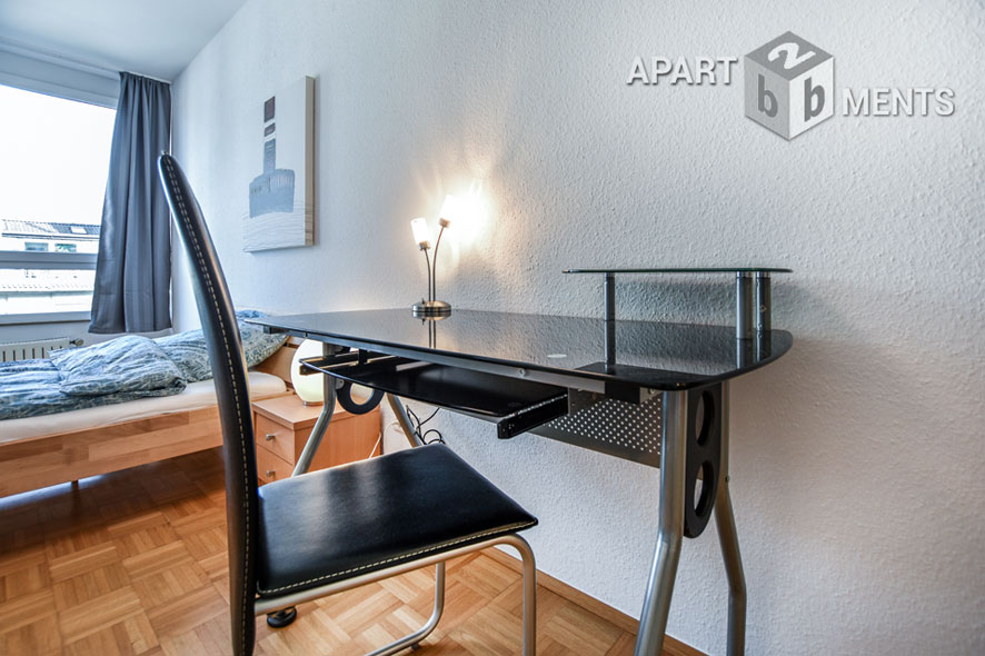 Modern furnished apartment in first-class city location in Cologne Neustadt-North